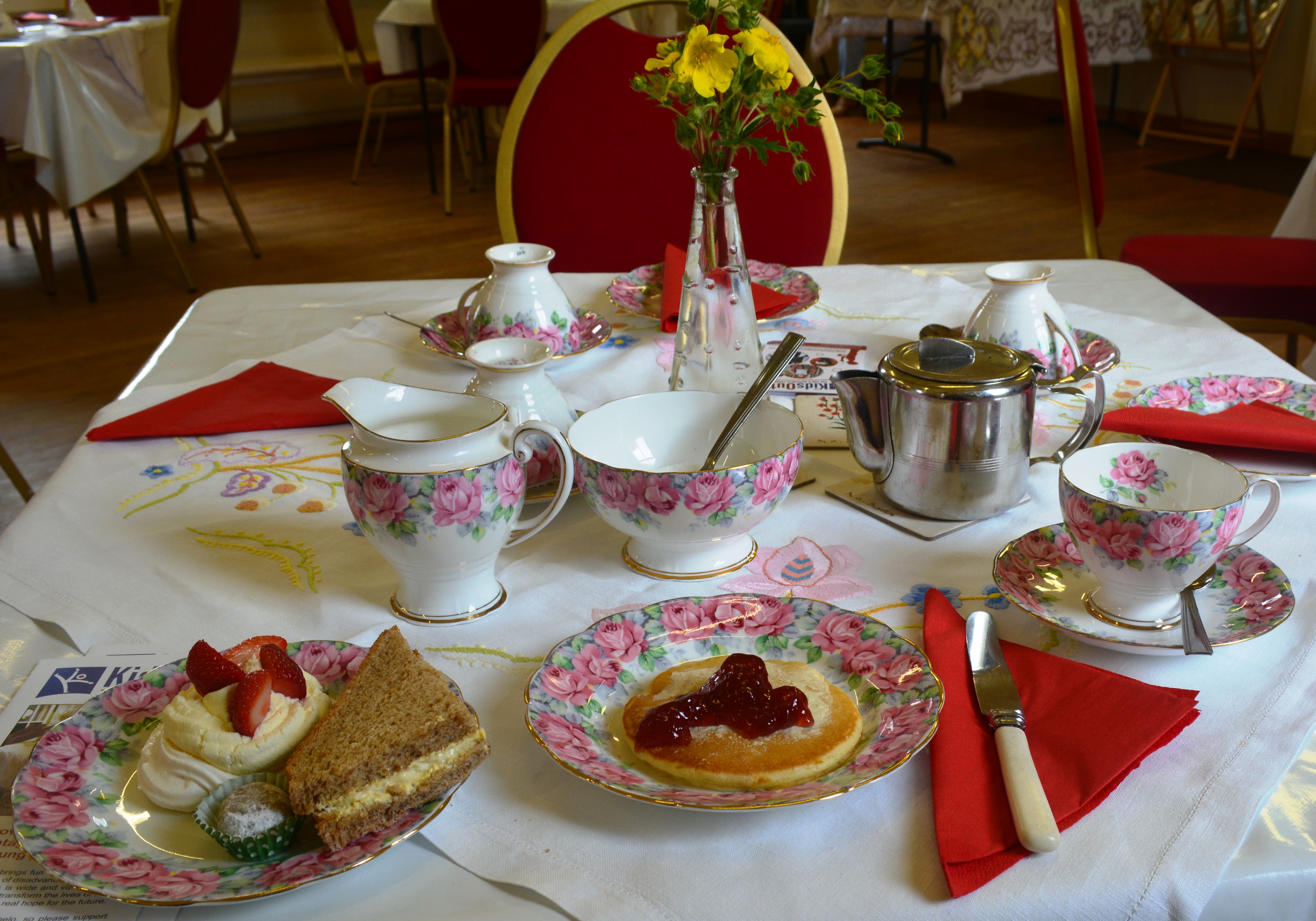 Afternoon tea at the Heritage Hall, Culter 